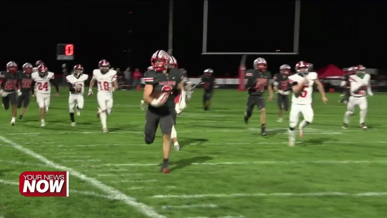 Play of the Week 10/26/25: Trevor Baxter’s 99-yard TD return in Grove’s title win over Bluffton